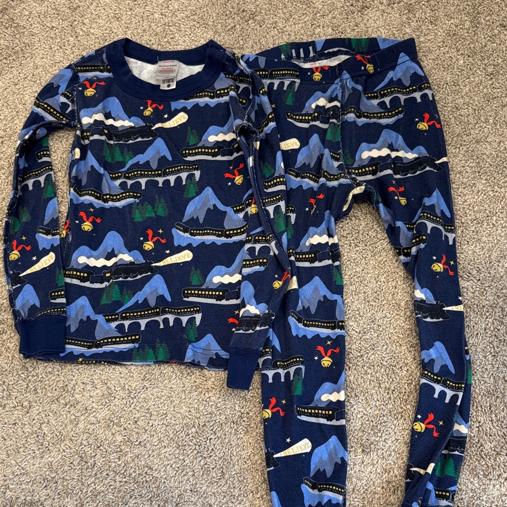 Kids polar express Adventure Pajama Set